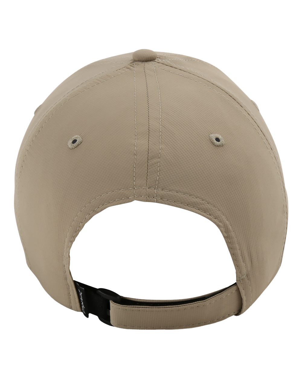 Rear View of Khaki The Original Performance Cap - X210P