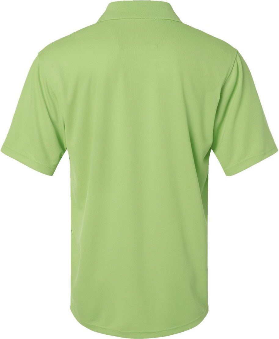 Front View of Kiwi Saratoga Performance Mini Mesh Polo - 100