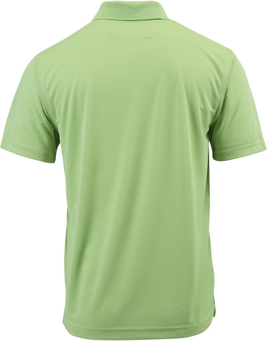 Rear View of Kiwi Youth Saratoga Performance Mini Mesh Polo - 108Y