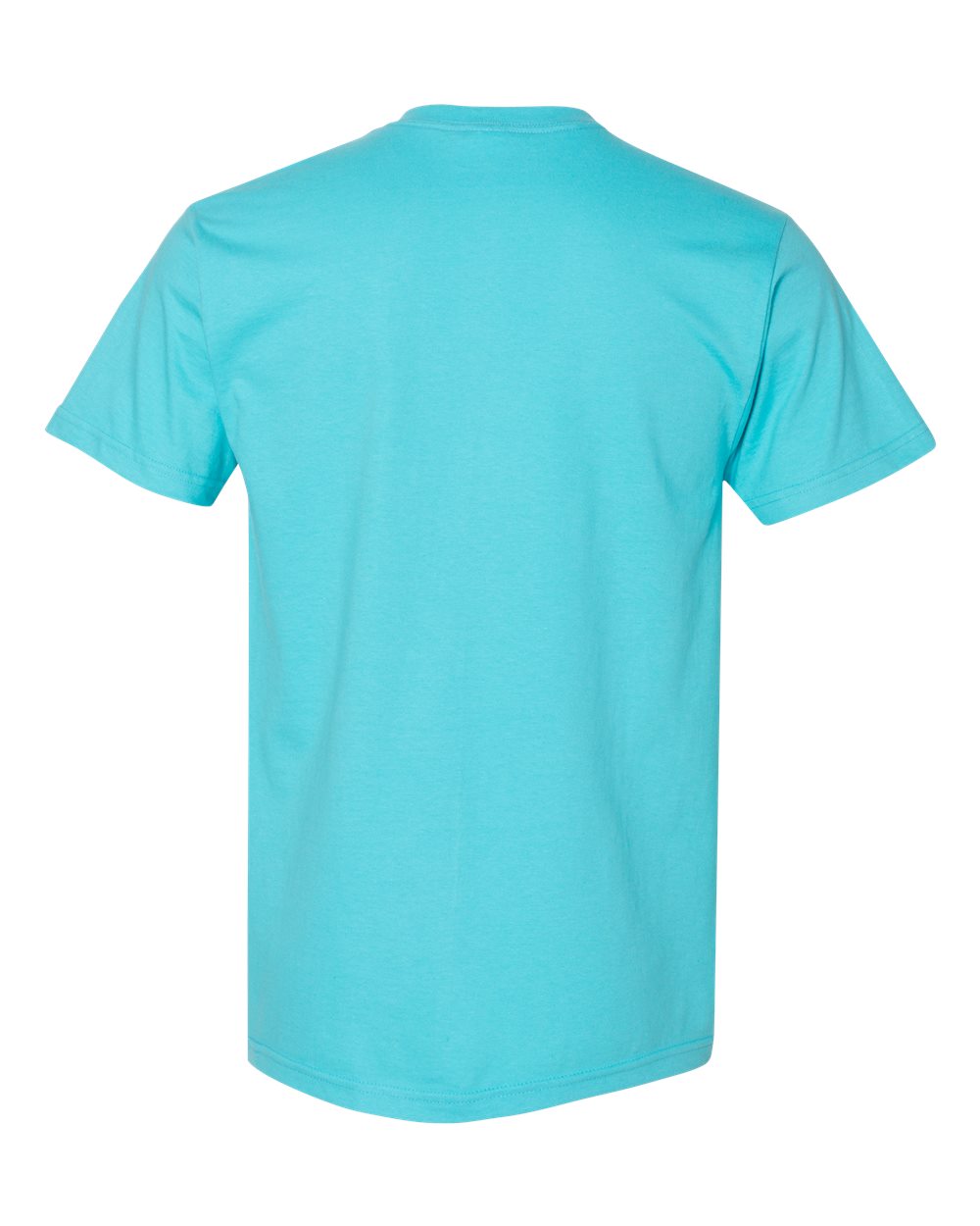 Rear View of Lagoon Blue Hammer™ T-Shirt - H000