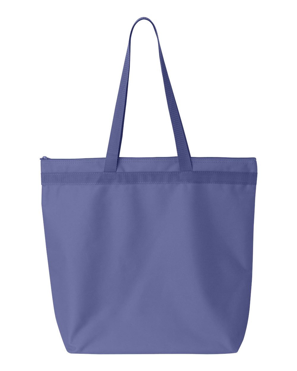 Rear View of Lavender Melody Large Tote - 8802