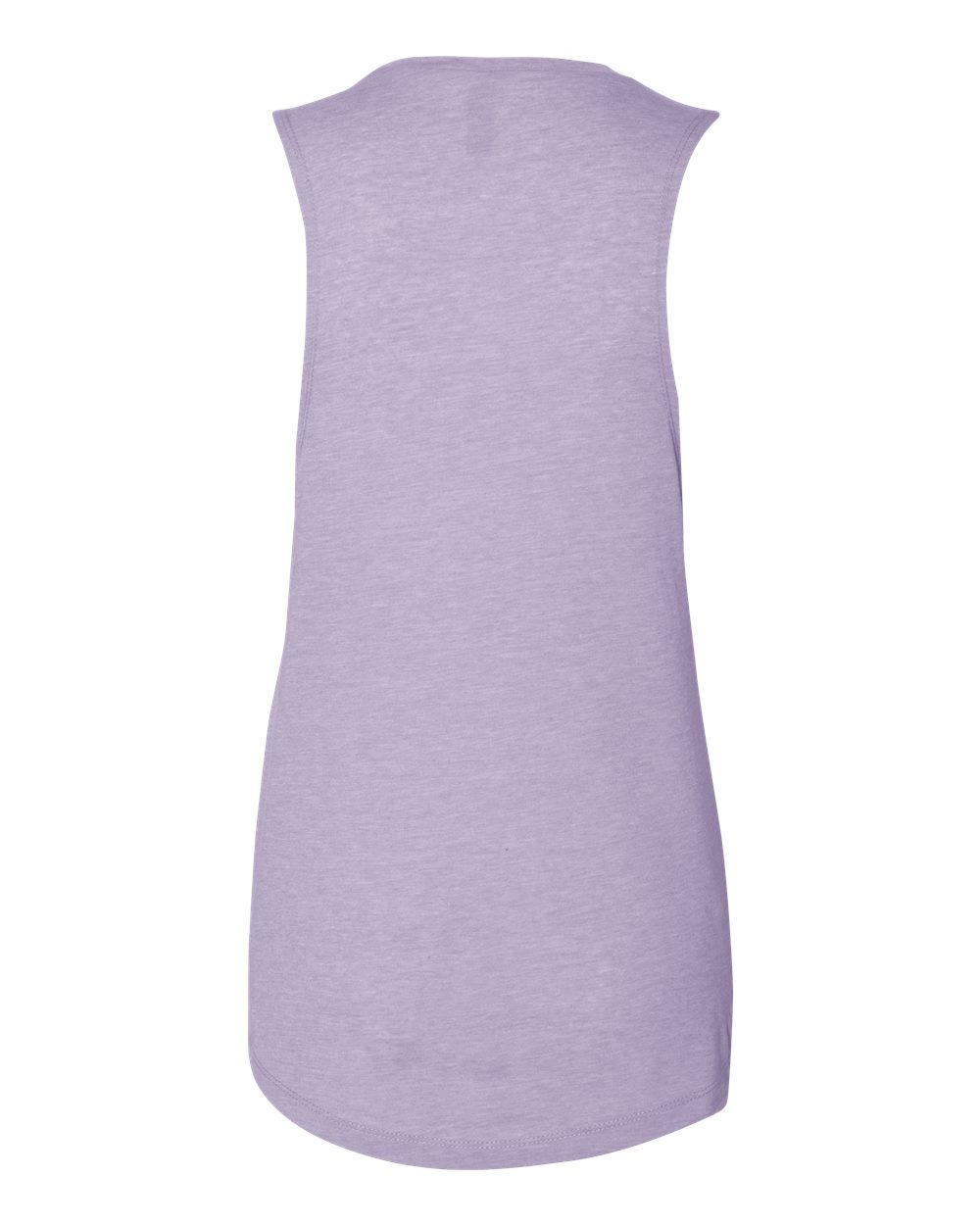 Rear View of Lavender Women’s Festival Muscle Tank - 5013