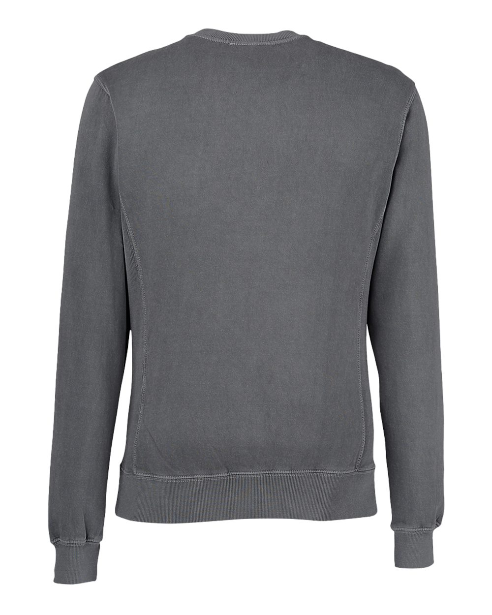 Rear View of Lead Pigment-Dyed Fleece Crewneck Sweatshirt - 8731