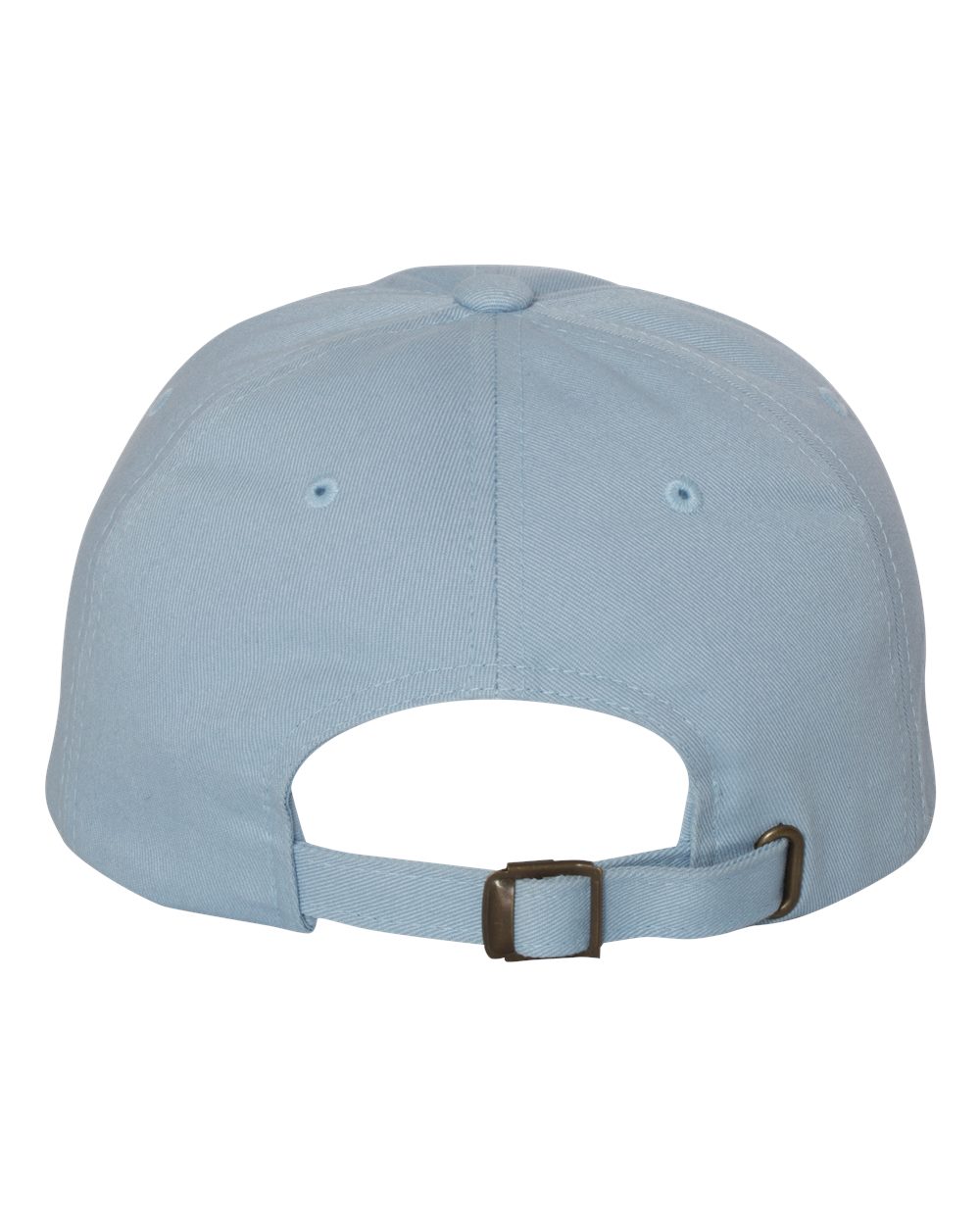 Front View of Light Blue Classic Dad Hat - 6245CM