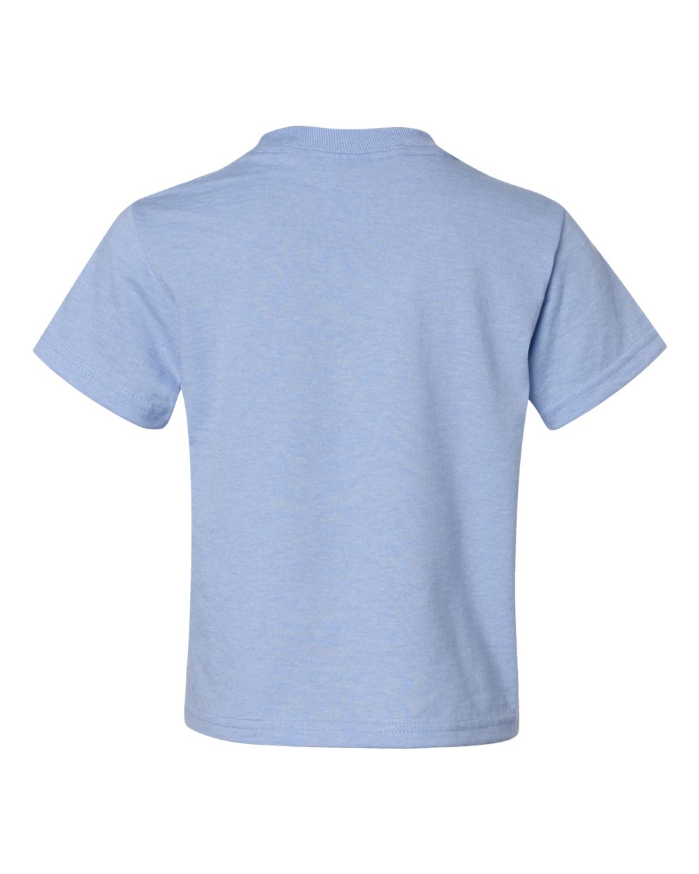 Rear View of Light Blue Dri-Power® Youth 50/50 T-Shirt - 29BR