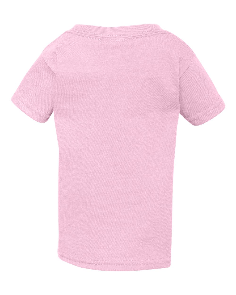 Rear View of Light Pink Heavy Cotton™ Toddler T-Shirt - 5100P