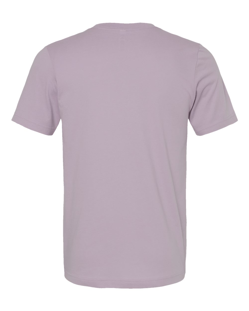 Rear View of Light Violet Jersey Tee - 3001