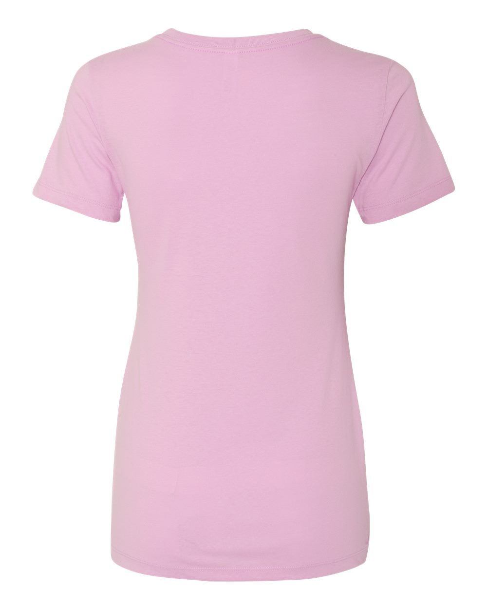 Rear View of Lilac Women's Ideal T-Shirt - 1510