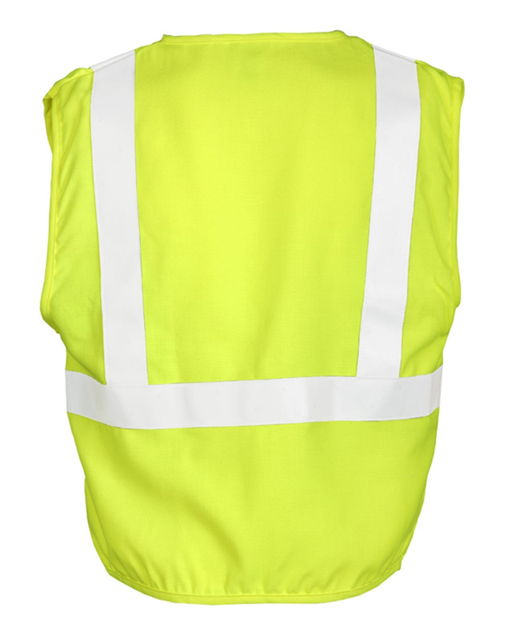 Rear View of Lime FR Classic Vest - F300-301