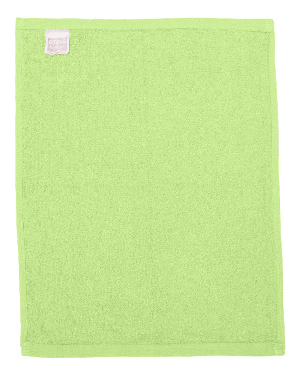 Lime Hemmed Fingertip Towel - T600