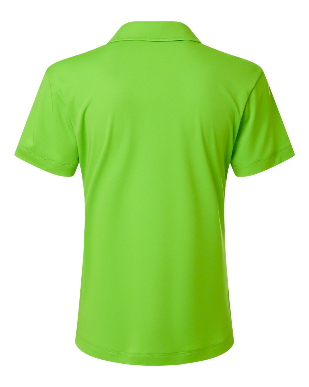Rear View of Lime Pro-Lock Women's Performance Polo - 41800L
