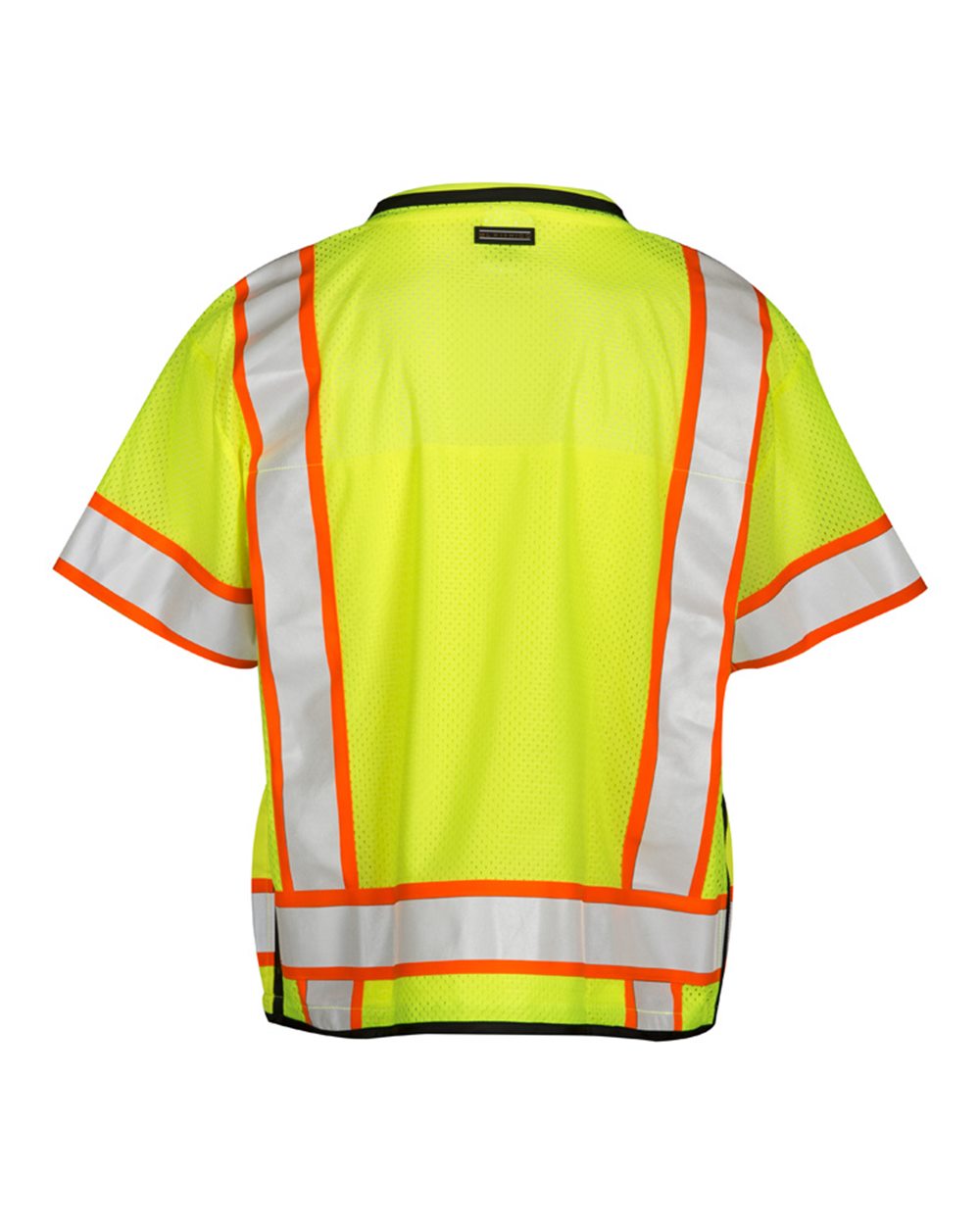 Rear View of Lime Professional Surveyors Vest - S5010-5011