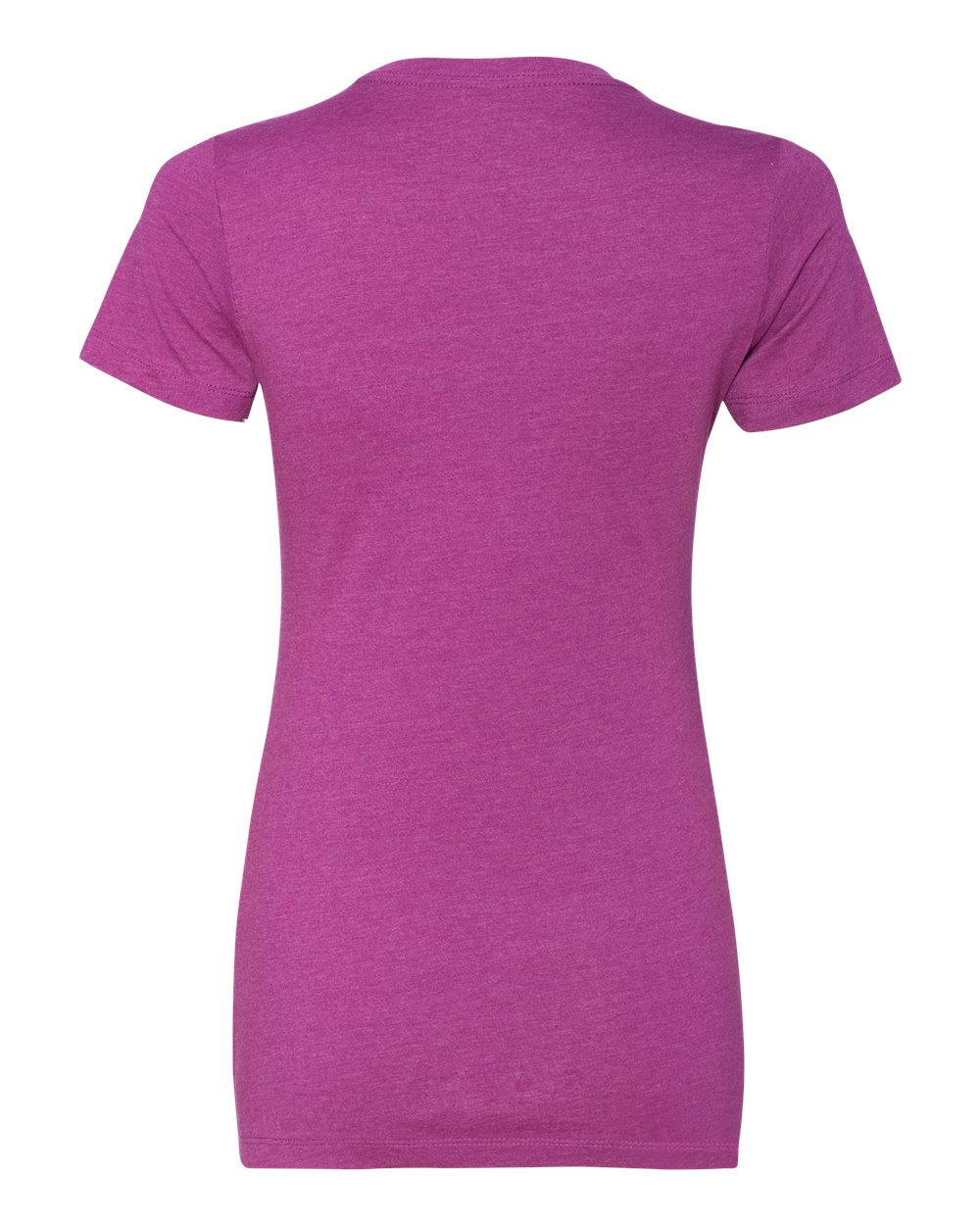 Rear View of Lush Women’s CVC T-Shirt - 6610