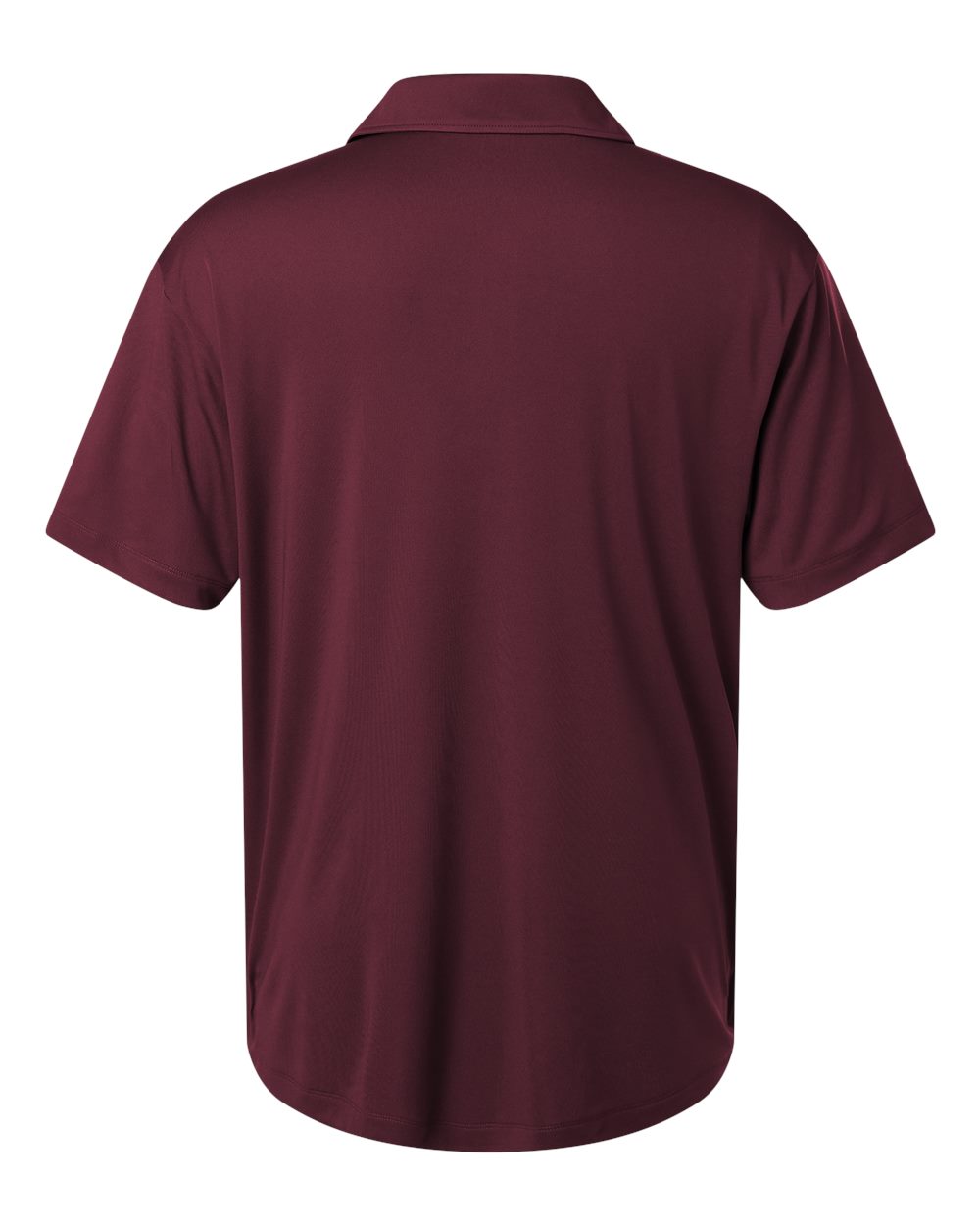 Rear View of Maroon Pro-Lock Performance Polo - 41800