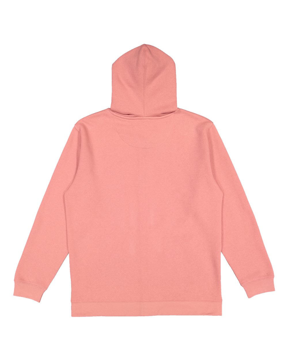 Rear View of Mauvelous Full-Zip Fleece Hoodie - 6927