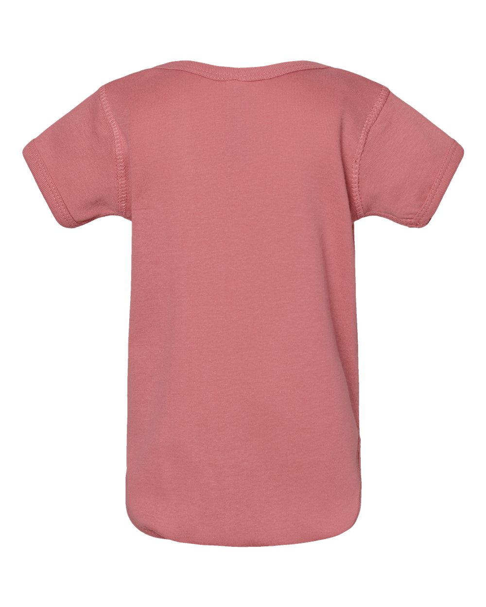 Rear View of Mauvelous Infant Baby Rib Bodysuit - 4400