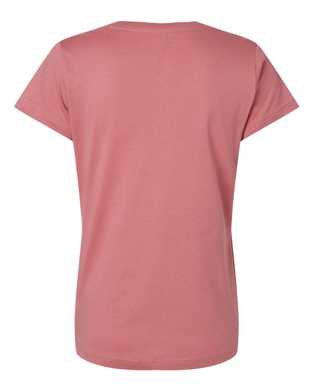 Rear View of Mauvelous Women's Fine Jersey V-Neck Tee - 3507