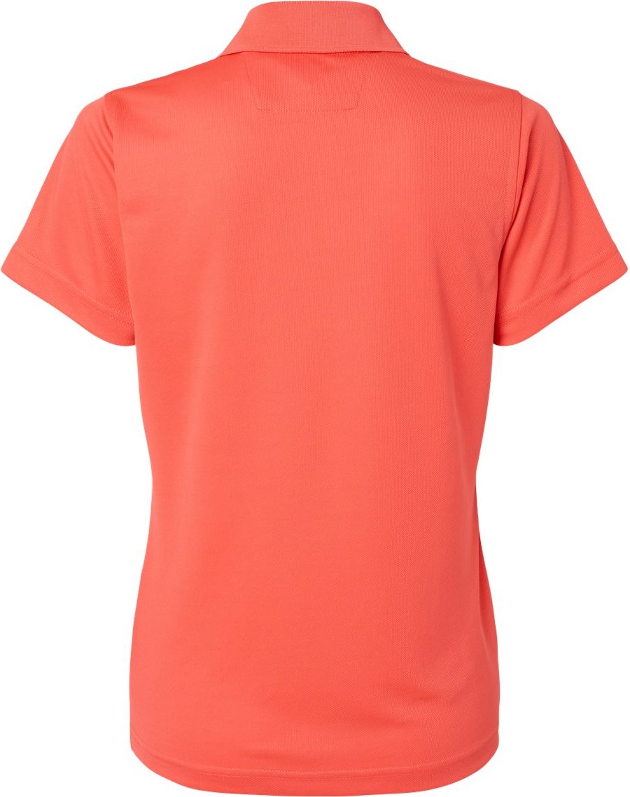 Front View of Melon Women's Saratoga Performance Mini Mesh Polo - 104