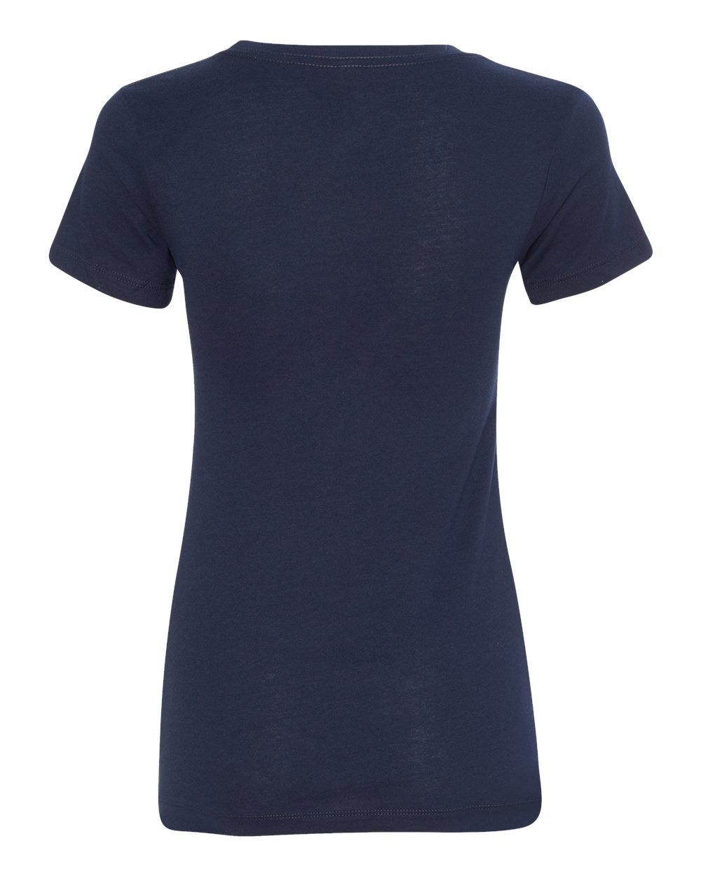 Rear View of Midnight Navy Women's Ideal T-Shirt - 1510