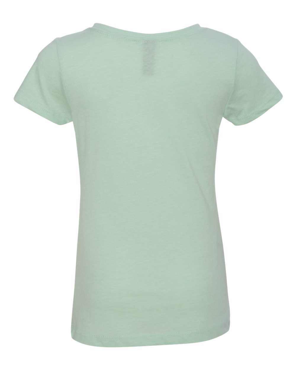 Rear View of Mint Girls’ CVC Princess T-Shirt - 3712