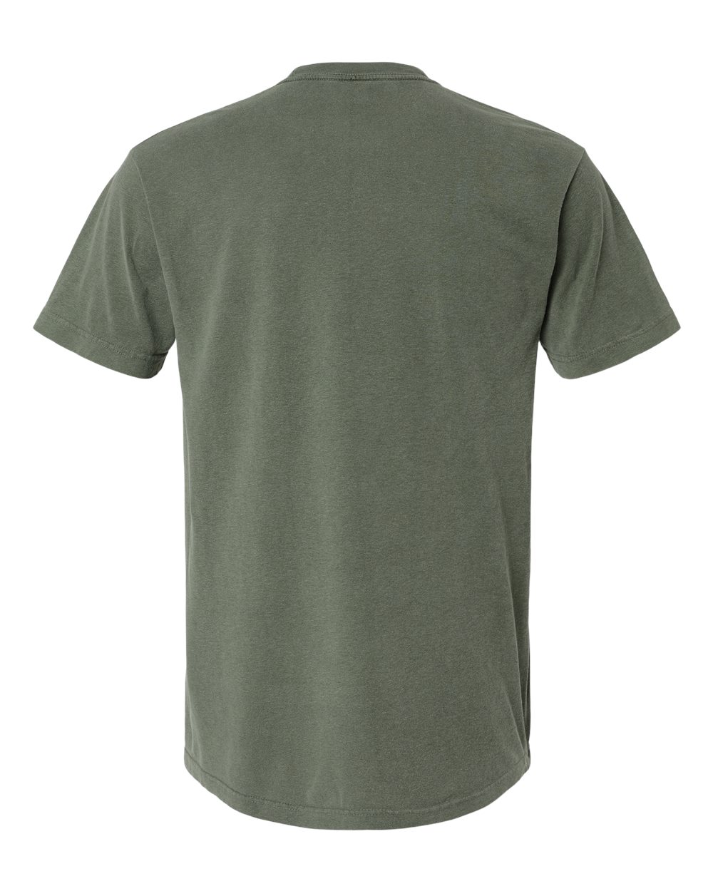 Rear View of Monterey Sage Vintage Garment-Dyed T-Shirt - 6500M