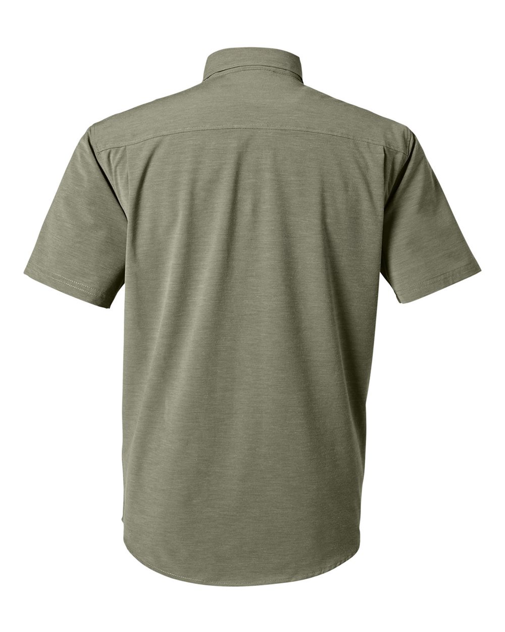 Rear View of Moss Kona Solid Shirt - H150154
