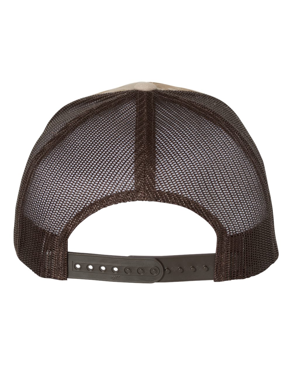 Front View of Multicam Arid/ Brown Retro Trucker Cap - 6606