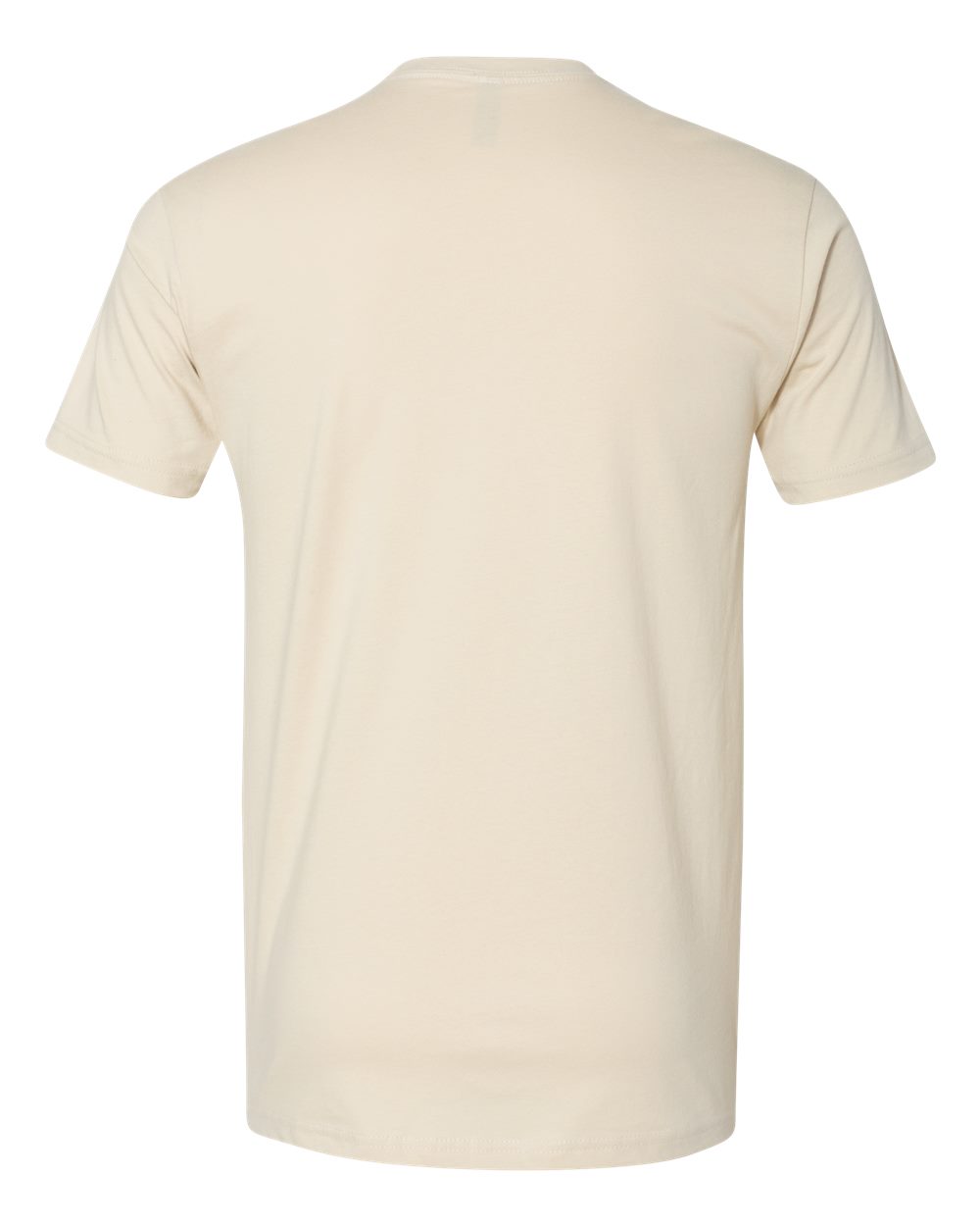 Rear View of Natural Cotton T-Shirt - 3600