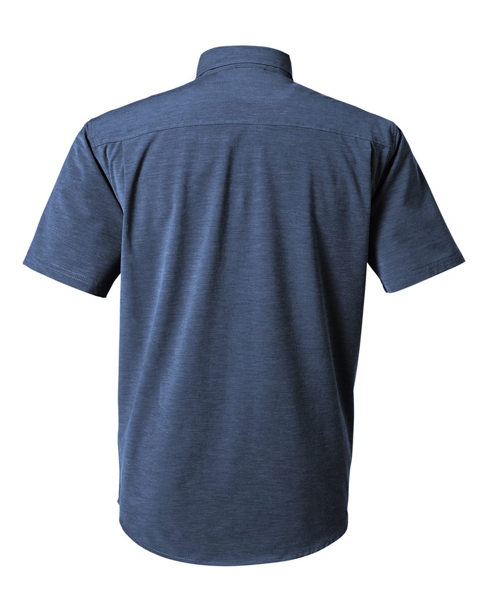 Rear View of Naval Academy Kona Solid Shirt - H150154
