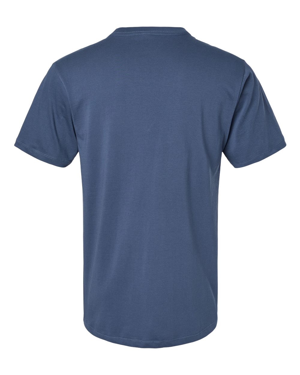 Rear View of Navy Classic T-Shirt - 200