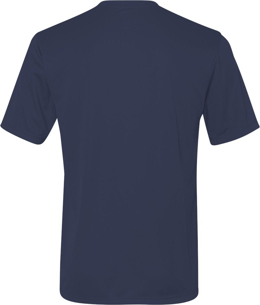 Rear View of Navy Cool DRI® Performance T-Shirt - 4820