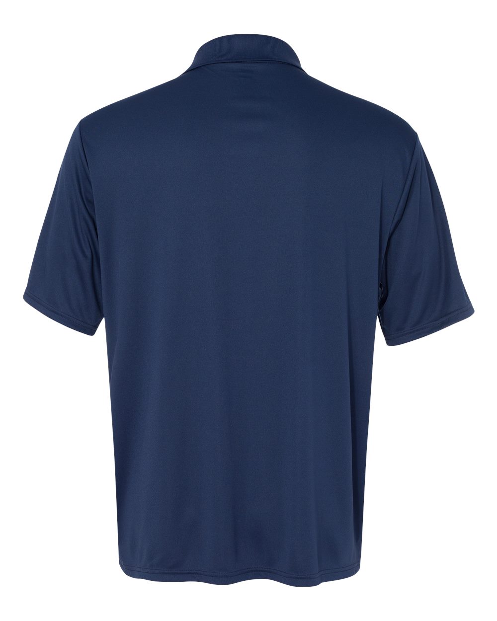 Rear View of Navy Cool DRI® Polo - 4800