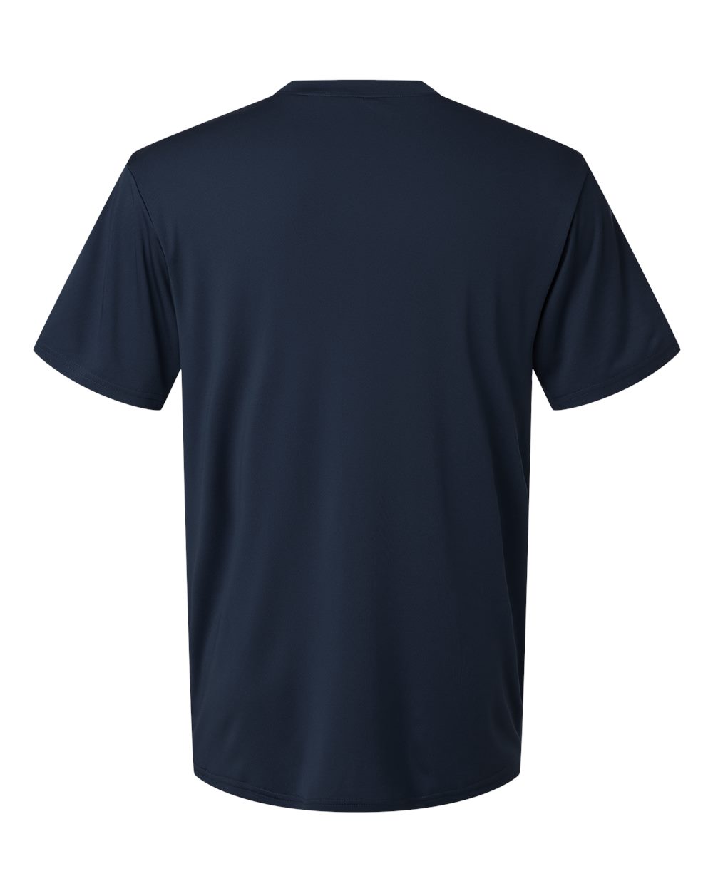 Rear View of Navy Pro-Lock Performance T-Shirt - 48000