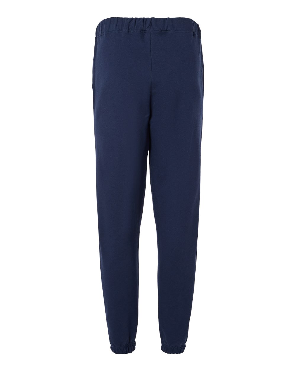 Rear View of Navy Softstyle® Midweight Pocket Sweatpants - SF100