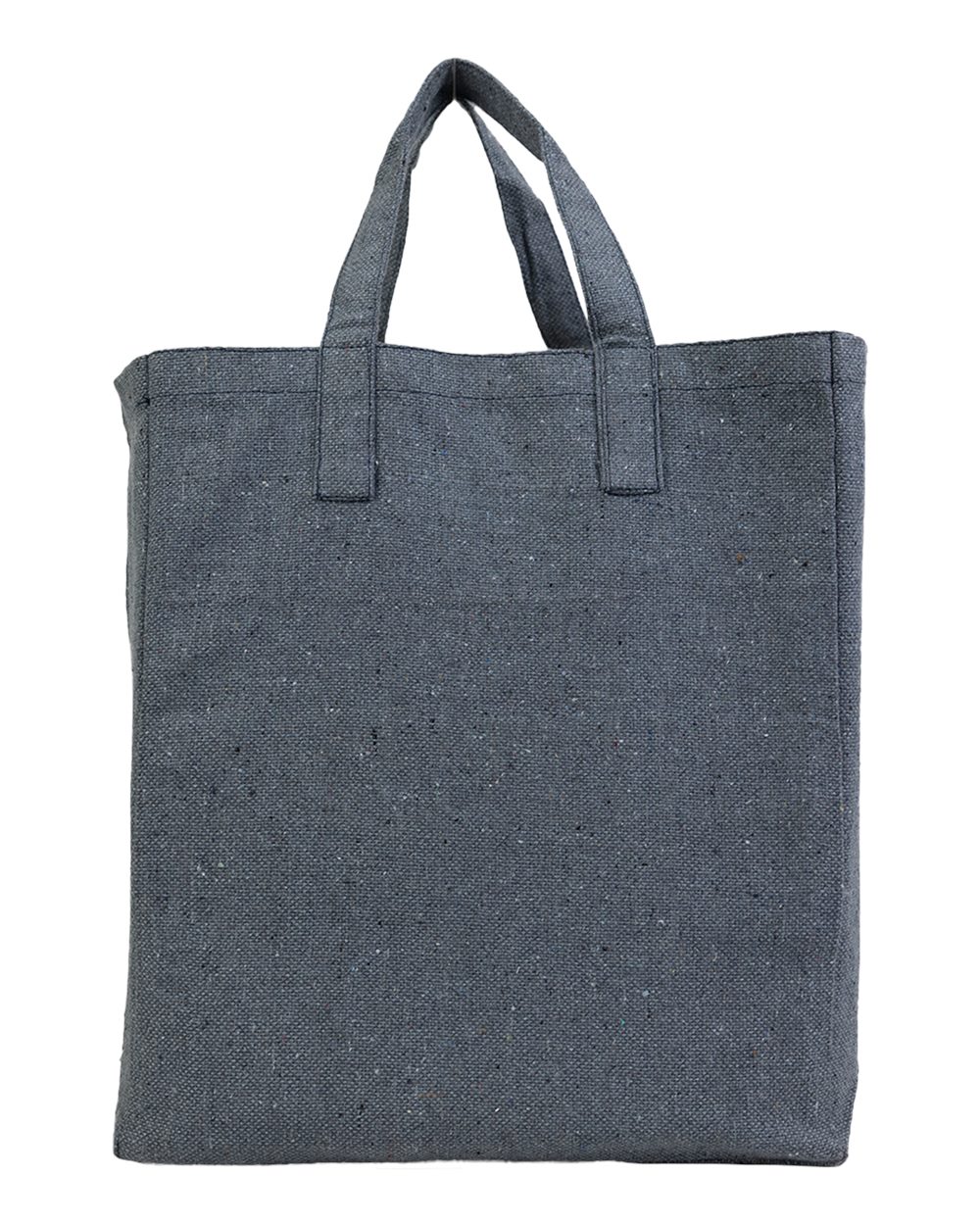 Rear View of Navy Sustainable Grocery Bag - S900