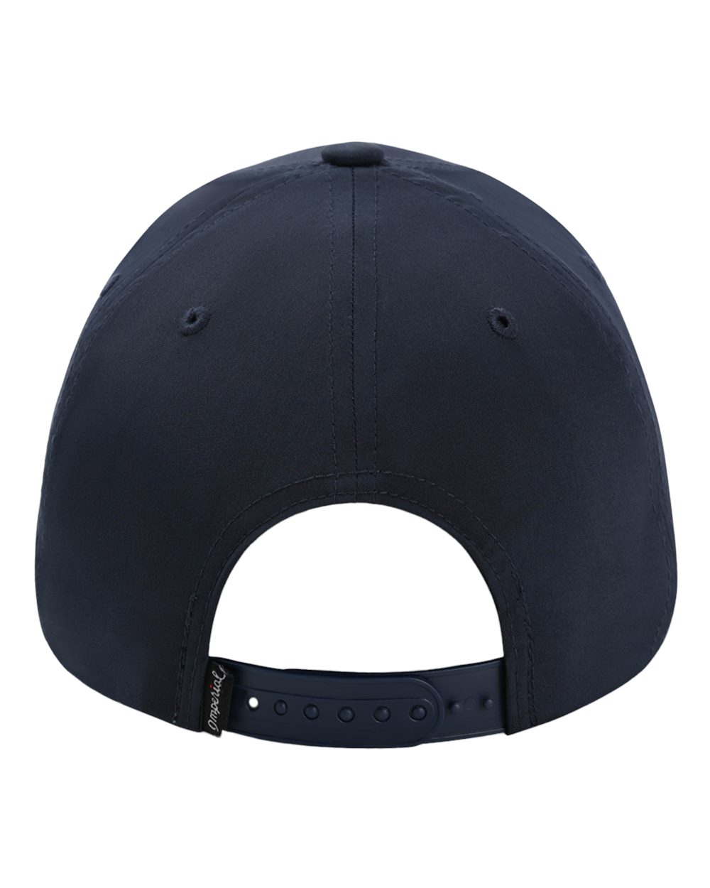 Rear View of Navy The Independent Cap - 7054N