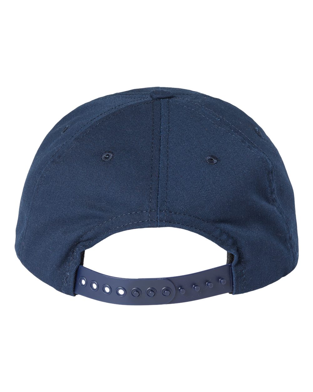 Rear View of Navy USA-Made Dad Hat - USA200