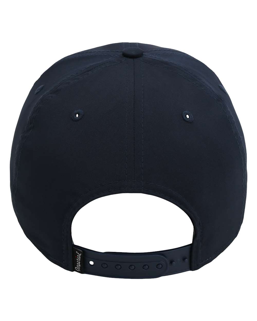 Rear View of Navy/ White The Wingman Cap - 7054