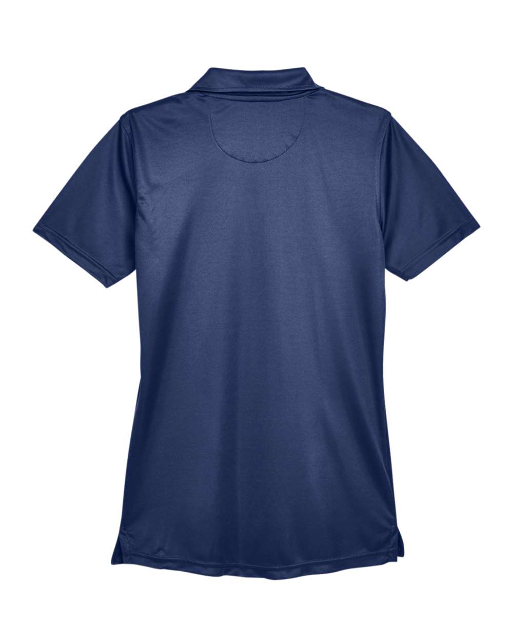 Rear View of Navy Women's Cool & Dry Sport Performance Interlock Polo - 8425L