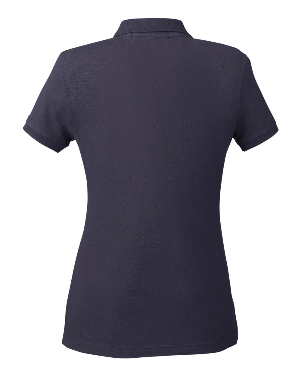 Rear View of Navy Women's New Classics® Performance Polo - DG100W