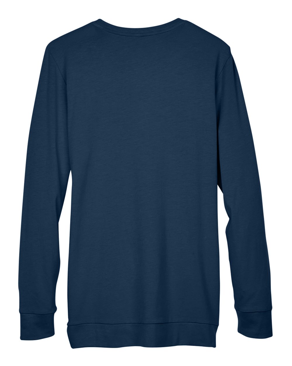 Rear View of Navy Women's Perfect Fit™ Ribbon Cardigan - DP181W