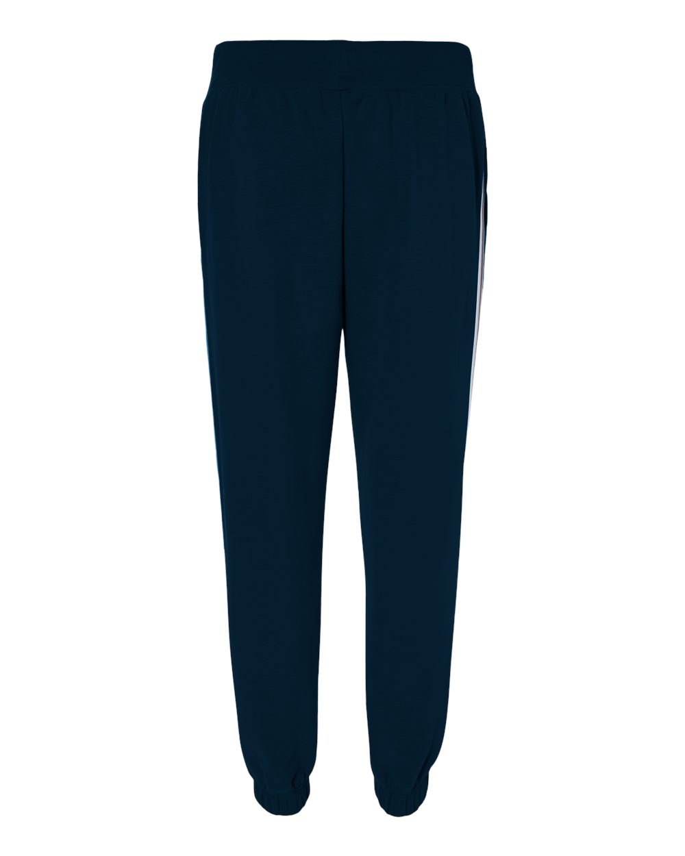 Rear View of Navy Women's Rival Fleece Joggers - 8643