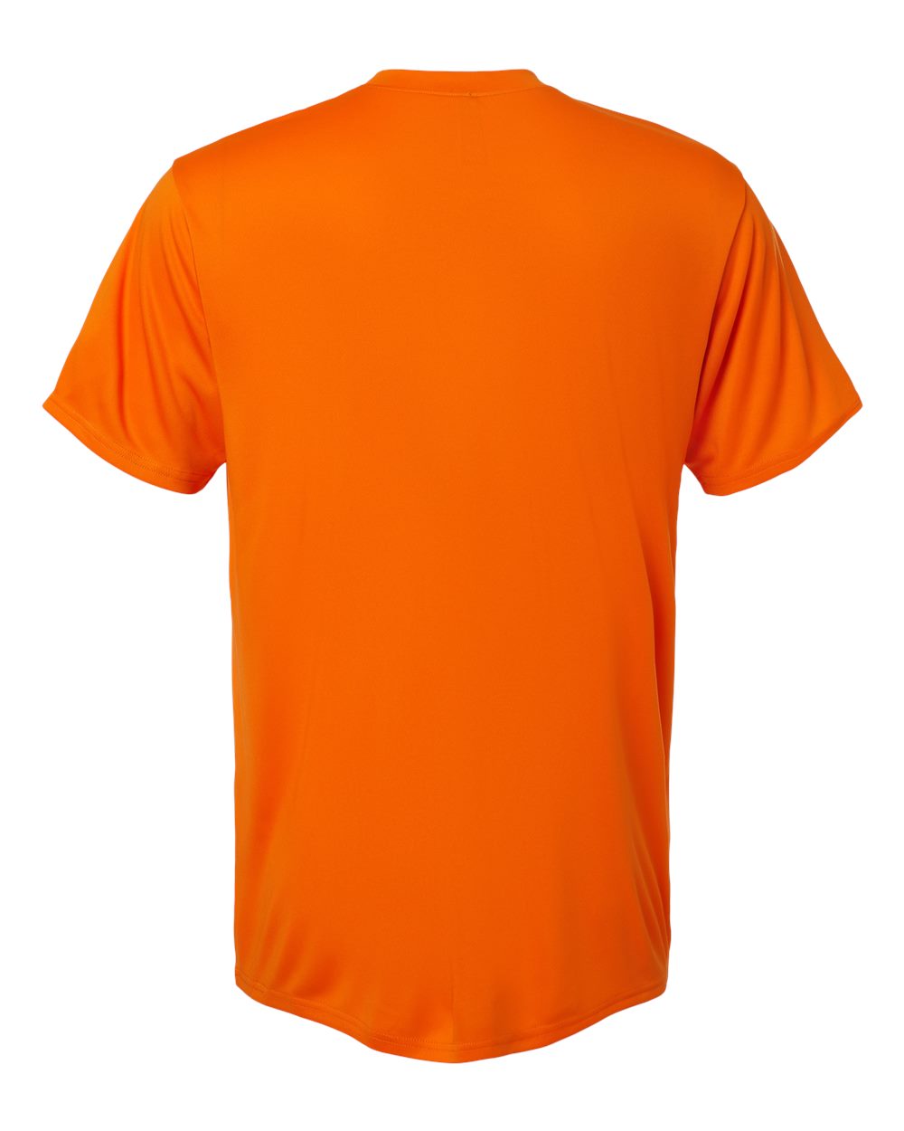 Rear View of Neon Orange Pro-Lock Performance T-Shirt - 48000