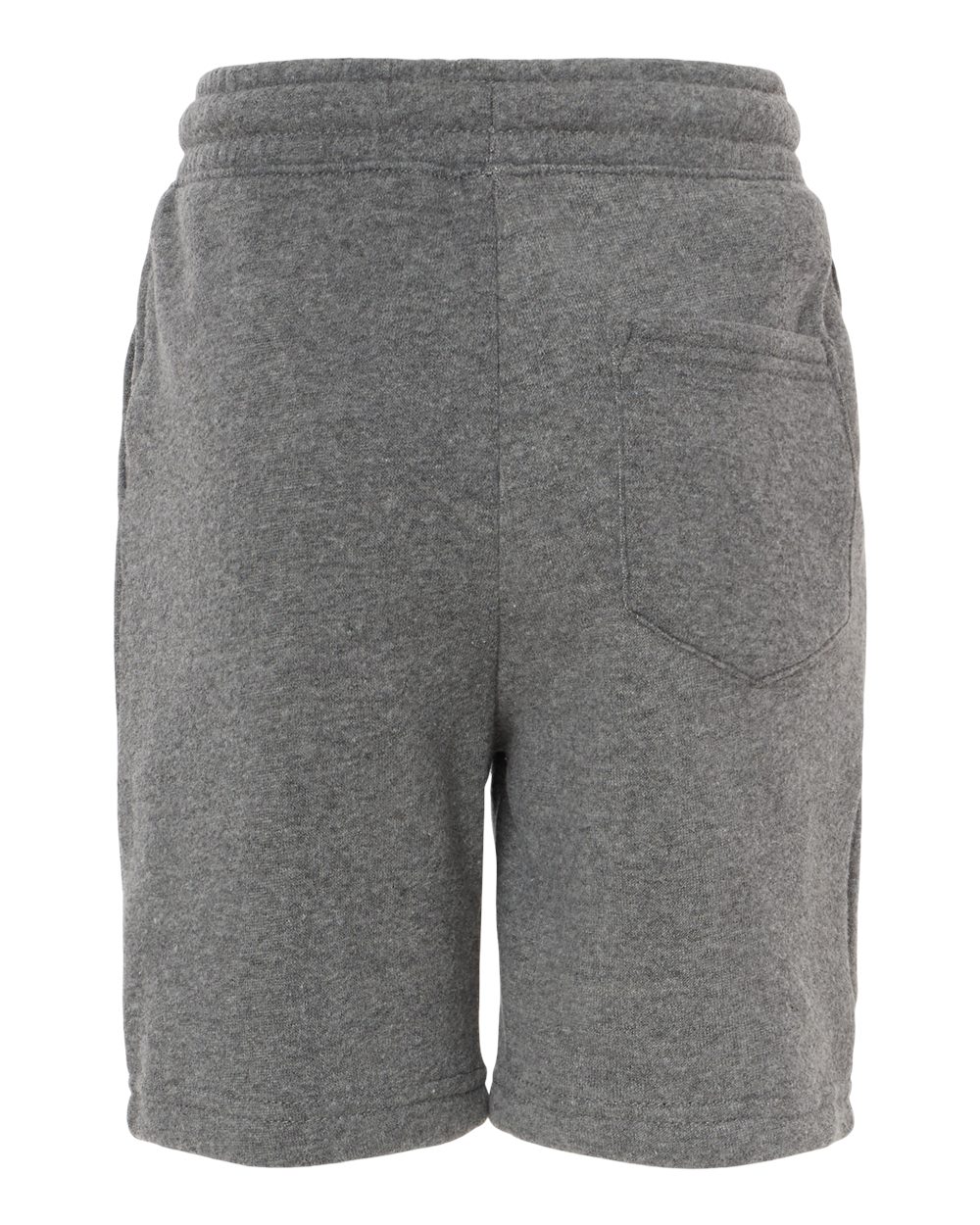 Rear View of Nickel Toddler Lightweight Special Blend Fleece Shorts - PRM11SRT