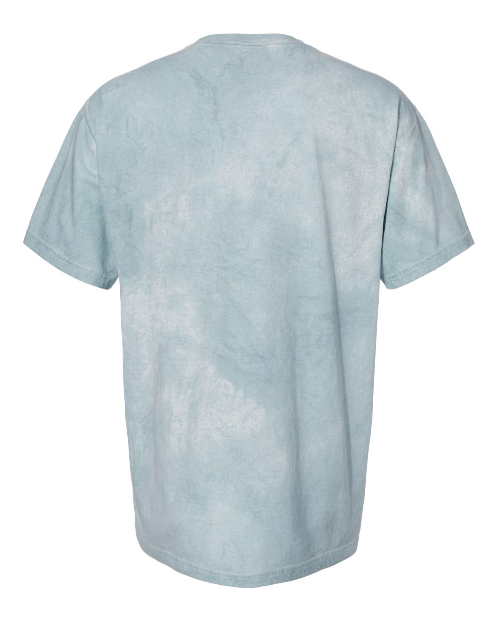 Rear View of Ocean Colorblast™ Heavyweight T-Shirt - 1745