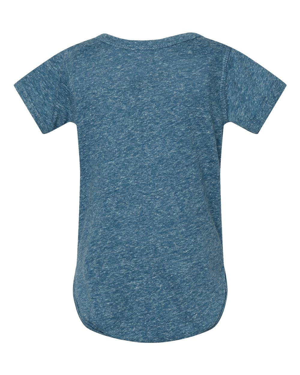 Rear View of Oceanside Melange Infant Harborside Mélange Bodysuit - 4491