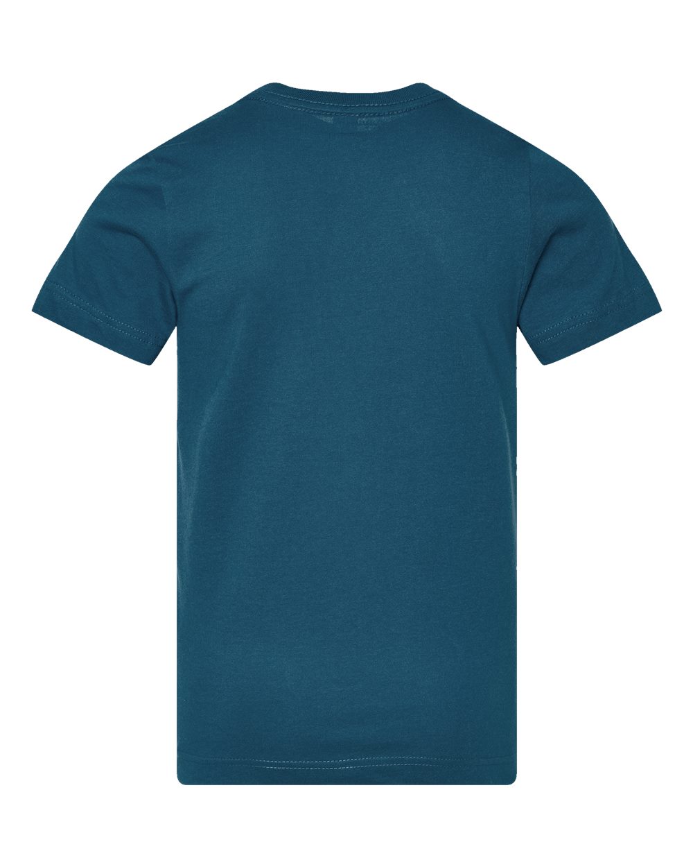 Rear View of Oceanside Youth Fine Jersey Tee - 6101