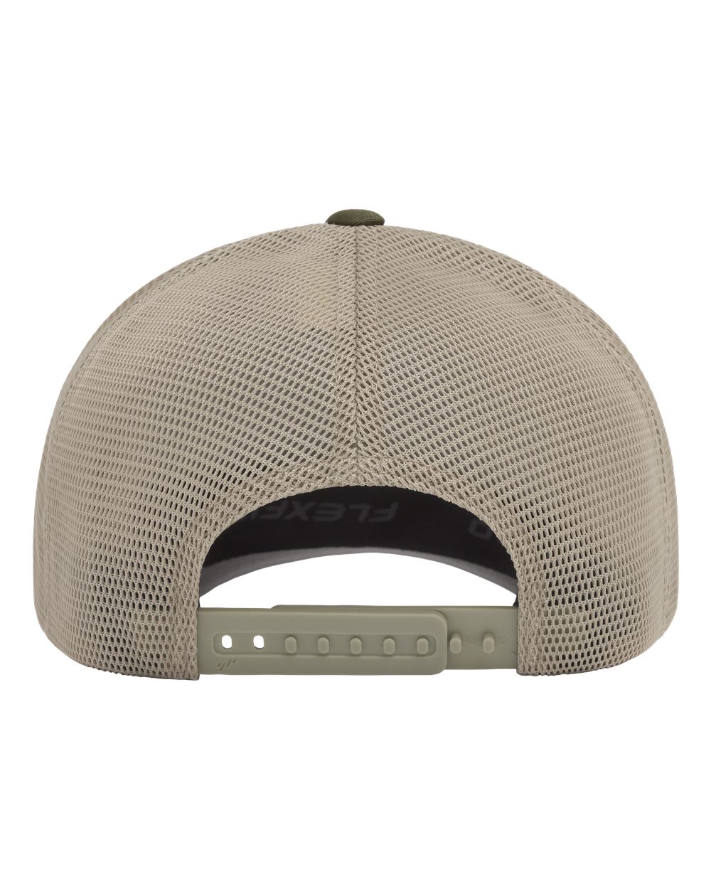 Rear View of Olive/ Khaki 110® Mesh-Back Cap - 110M