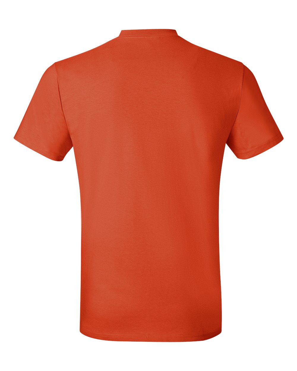 Rear View of Orange Perfect-T T-Shirt - 4980