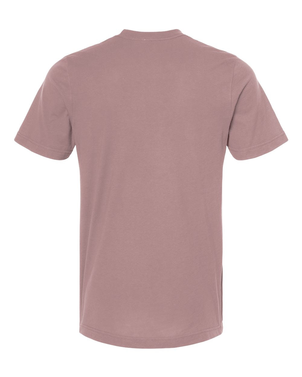 Rear View of Orchid Combed Cotton T-Shirt - 602